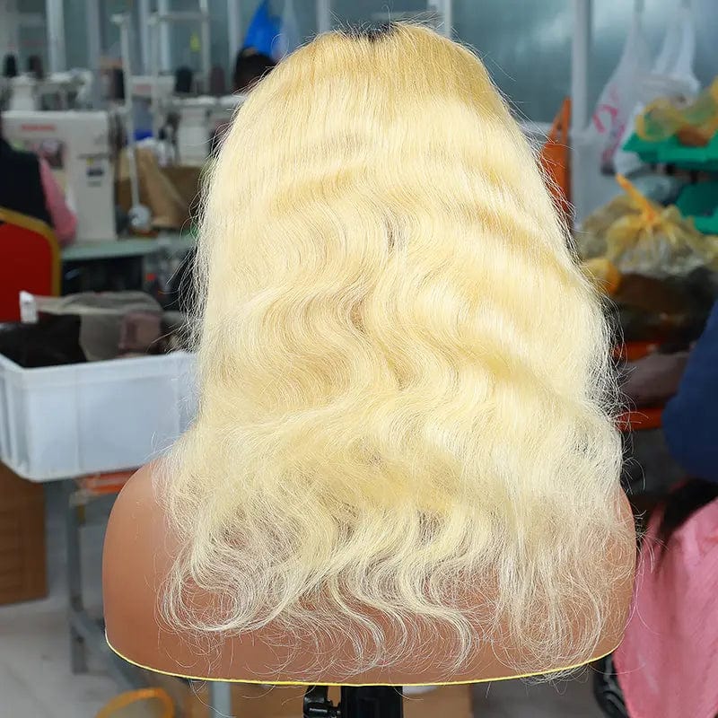 human hair 10A Grade Peruvian 40inch Blonde Natural Human Hair