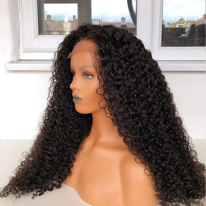 human hair 12a 13x4 glueless lace pre plucked unprocessed water wave full hd lace wig human hair wigs ready to ship