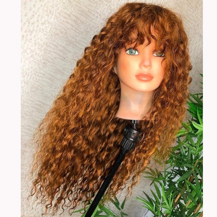 Invisible Knots Wig Supplier Deep Water Wave Pre plucked Natural Look Virgin Cuticle Aligned Human Hair Lace Front Wigs