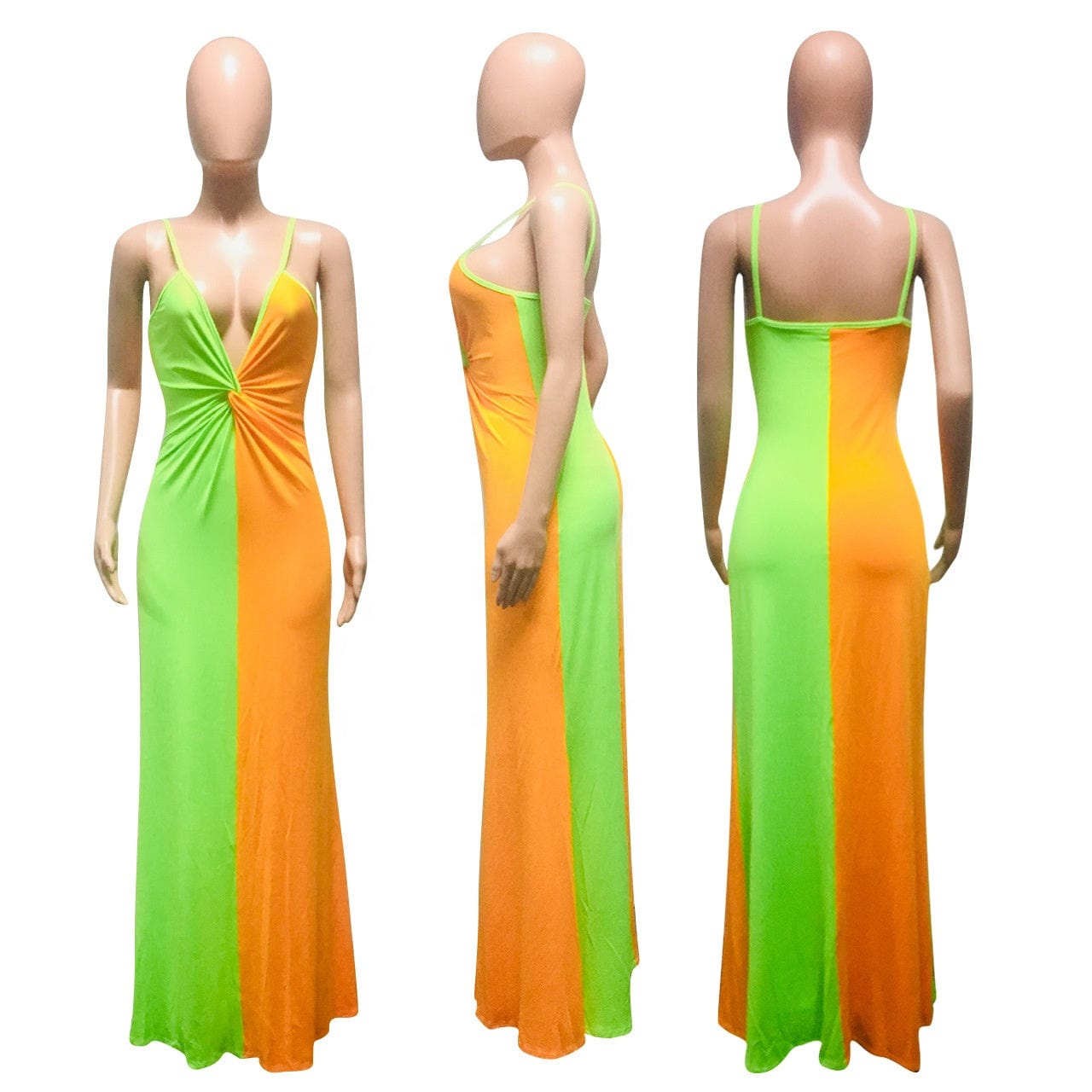 J8537 Wholesale casual dresses women summer maxi summer dress spaghetti slip long maxi dress