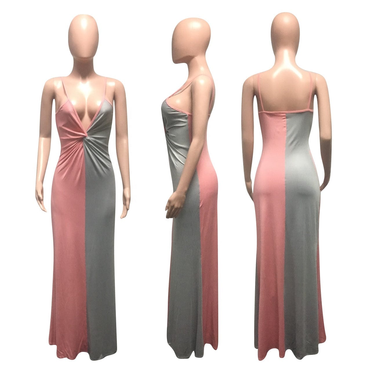 J8537 Wholesale casual dresses women summer maxi summer dress spaghetti slip long maxi dress