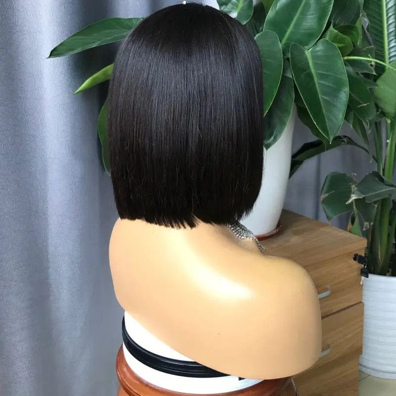 Joywigs In Stock Human Hair Bob Wig Front Lace