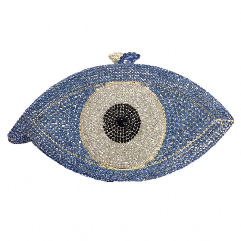 Ladies Party Purses And Handbags Women Luxury Diamond Evening Bag And Clutches Evil Eye Glitter Rhinestone Crystal Clutch Bags