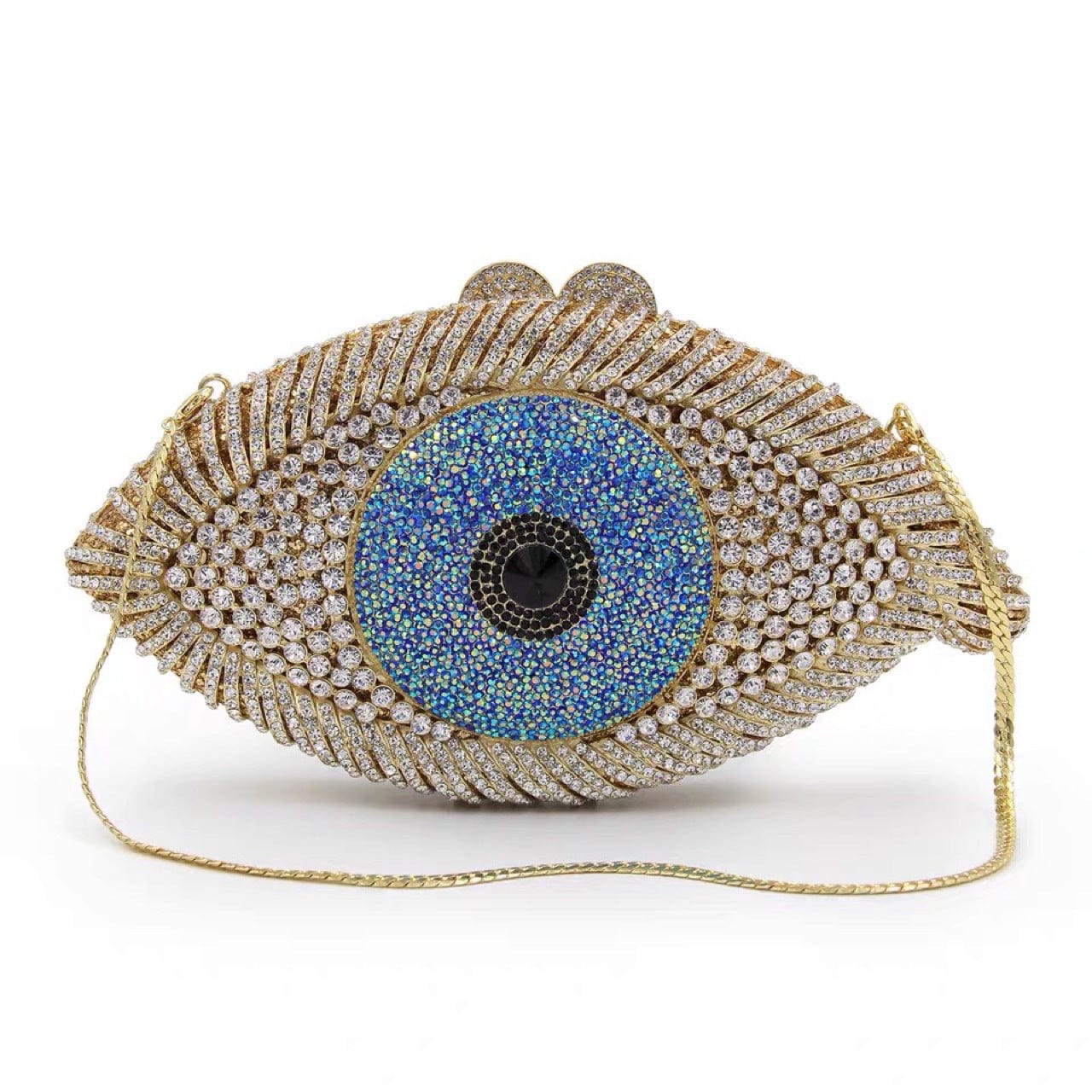 Ladies Party Purses And Handbags Women Luxury Diamond Evening Bag And Clutches Evil Eye Glitter Rhinestone Crystal Clutch Bags