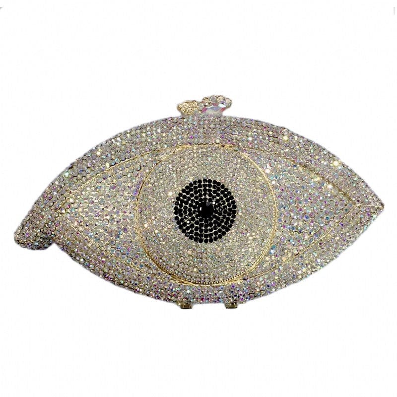 Ladies Party Purses And Handbags Women Luxury Diamond Evening Bag And Clutches Evil Eye Glitter Rhinestone Crystal Clutch Bags