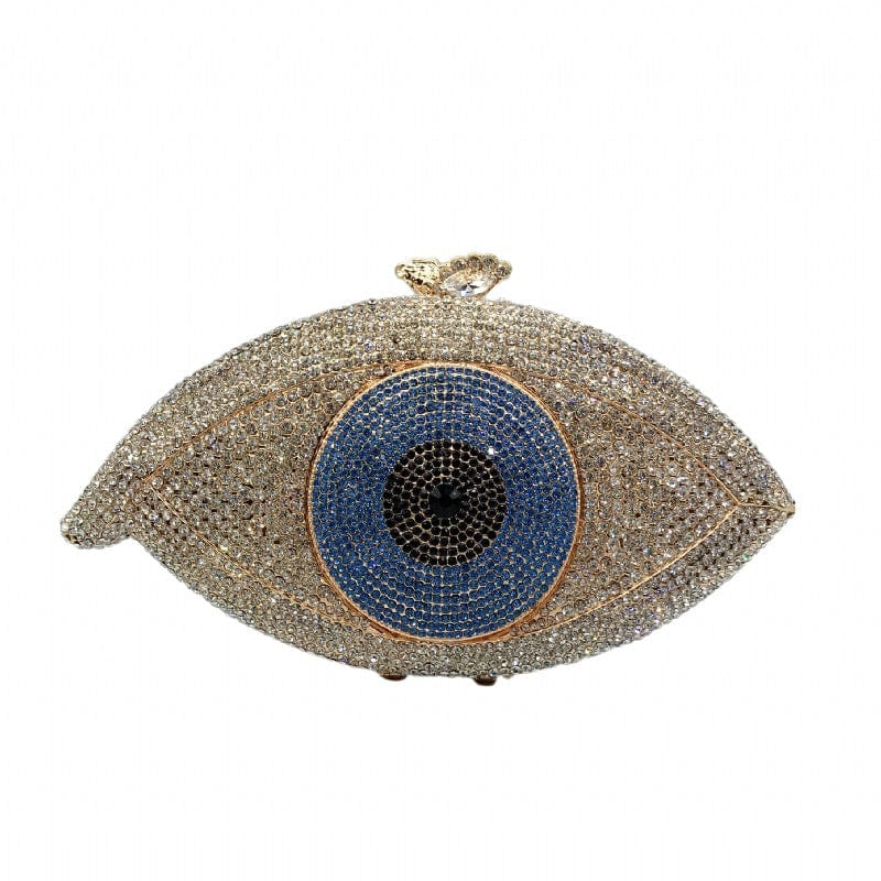 Ladies Party Purses And Handbags Women Luxury Diamond Evening Bag And Clutches Evil Eye Glitter Rhinestone Crystal Clutch Bags