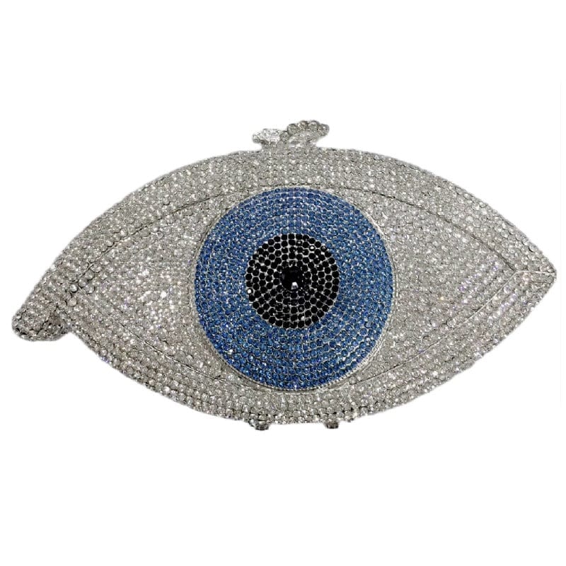 Ladies Party Purses And Handbags Women Luxury Diamond Evening Bag And Clutches Evil Eye Glitter Rhinestone Crystal Clutch Bags