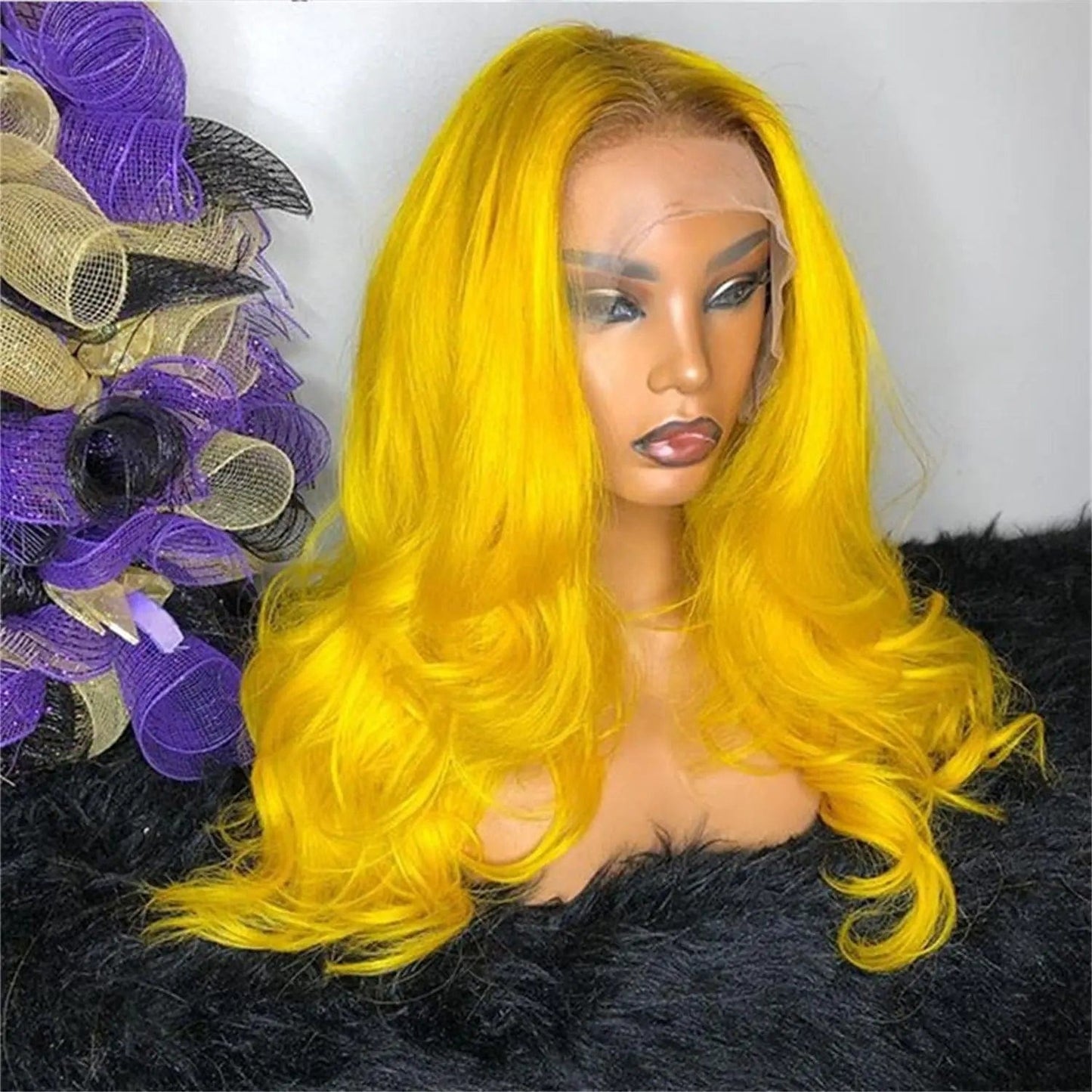 Long Straight  Pink full lace  Wig