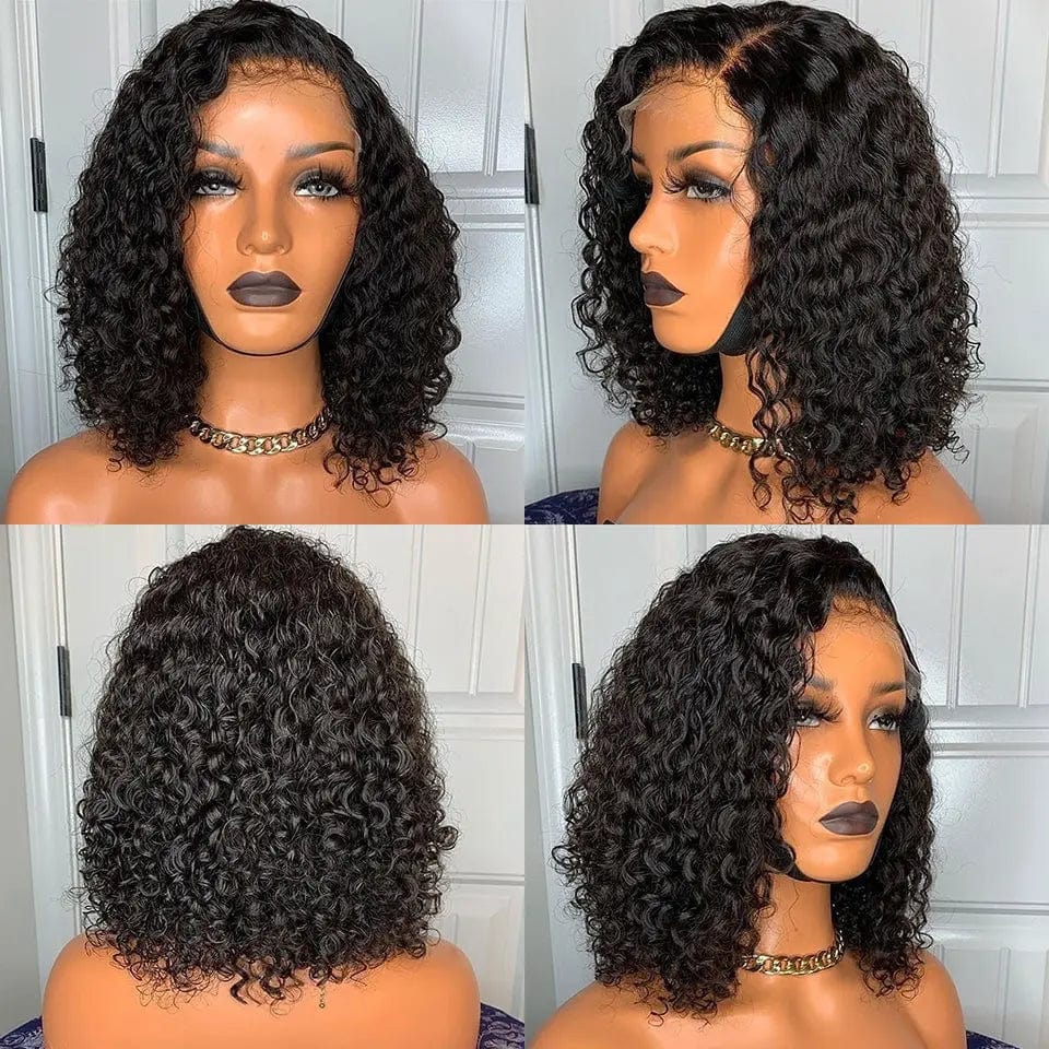 Love Water Wave 13x4 HD Lace Front Human Hair Wigs Pre Plucked For Black Women Remy 250% Density Brazilian Lace Closure Wig