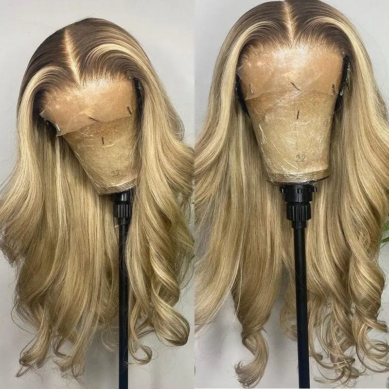 Luxury Long Wigs Body Wave Cuticle Aligned 100% Vietnamese Real Human Hair Lace Front Wigs