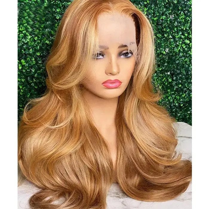 Luxury Long Wigs Body Wave Cuticle Aligned 100% Vietnamese Real Human Hair Lace Front Wigs