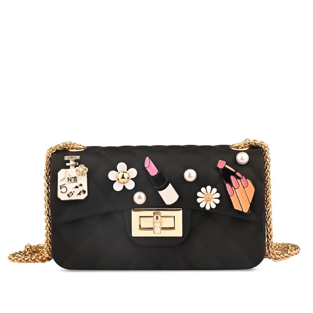 M / black Fashion 2022 Designer Purses and Handbags Famous Brands Jelly Graffiti Women Hand Bags