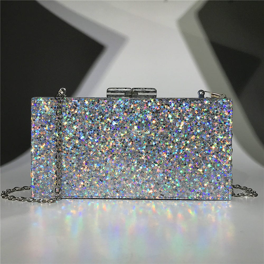 M / silver OC4090 Guangzhou Occi evening bags factory wholesale women acrylic bag