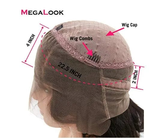 Megalook Discounts 360 Full Lace Wig