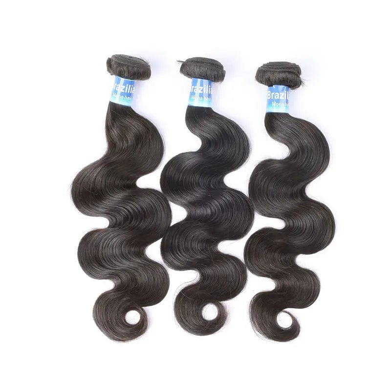 Mona Wholesale Cuticle Aligned Raw Virgin Hair Weave with Closure Vendors, Remy Human 100% Mink Brazilian Hair Extension Bundles