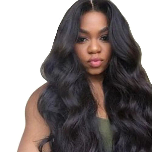 Natural Human  Hair Extensions Black Women,cuticle Aligned Unprocessed Raw Virgin Hair Brazilian Hair Hd Lace Frontal Wigs