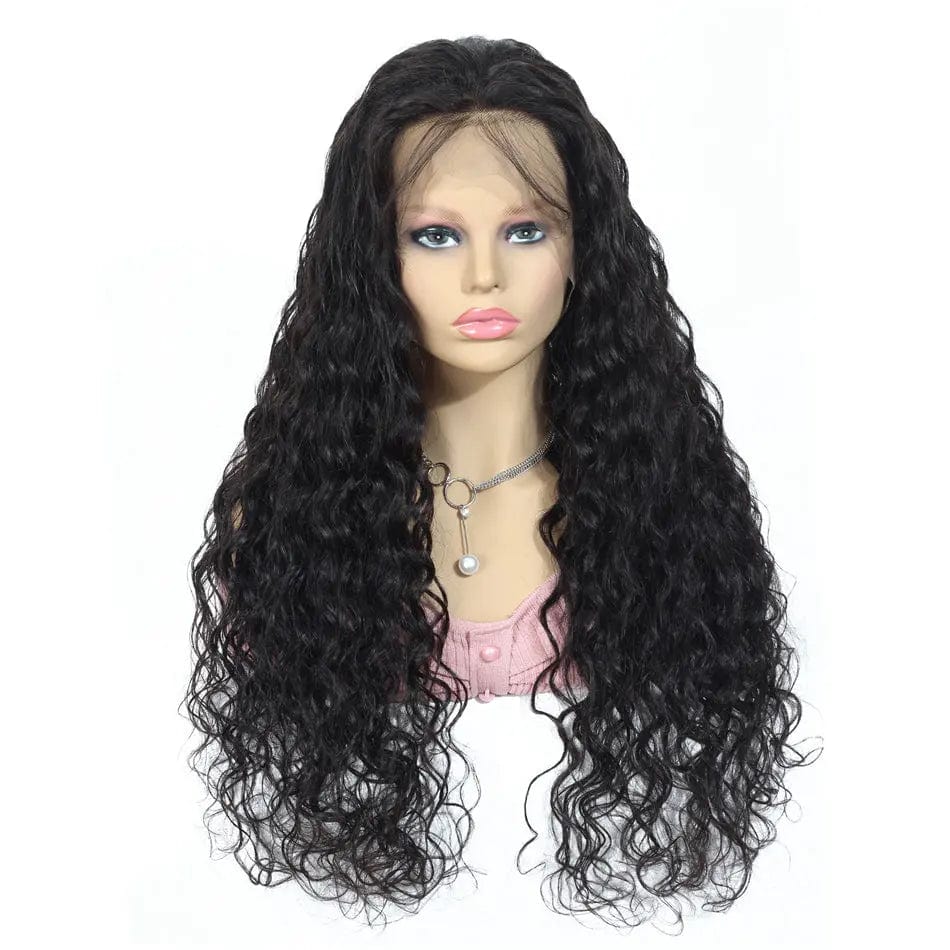 Natural Water Wave Wig 13X4 Lace Front