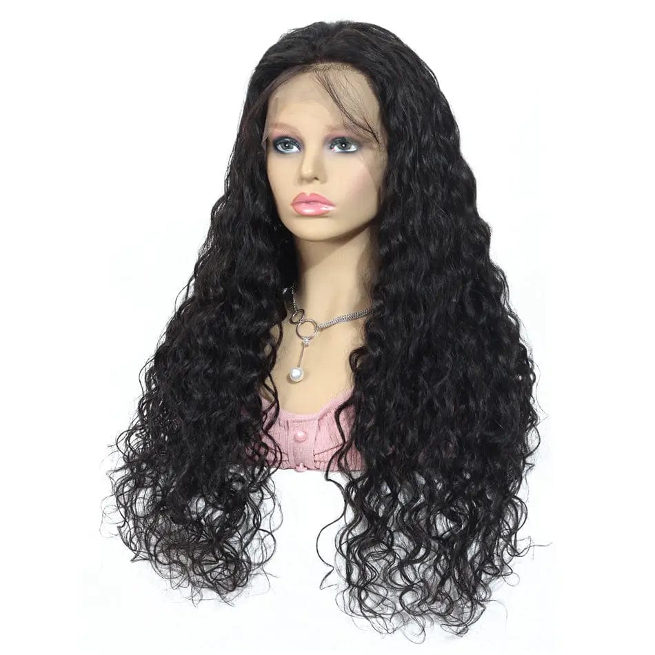 Natural Water Wave Wig 13X4 Lace Front