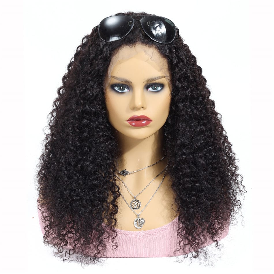 New Arrival Top Quality Virgin Hair Kinky Curly Lace Wigs 10A Grade Brazilian Cuticle Aligned Virgin Hair Curly Human Wig