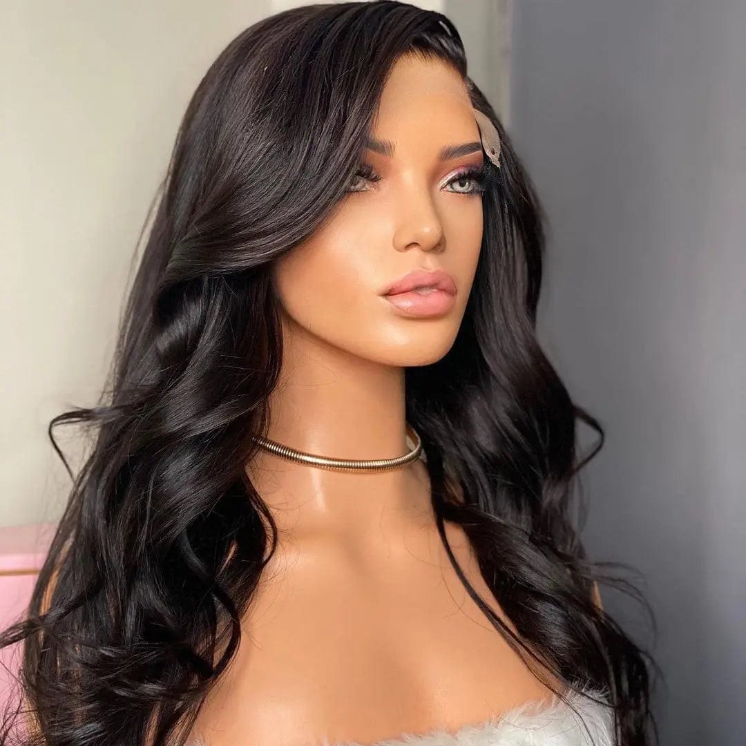 New Design HD Lace Silk Closure 4*4 5*5 Lace Closure Human Hair Wig Virgin Indian Hair Glueless HD Thin Swiss Lace Frontal Wig