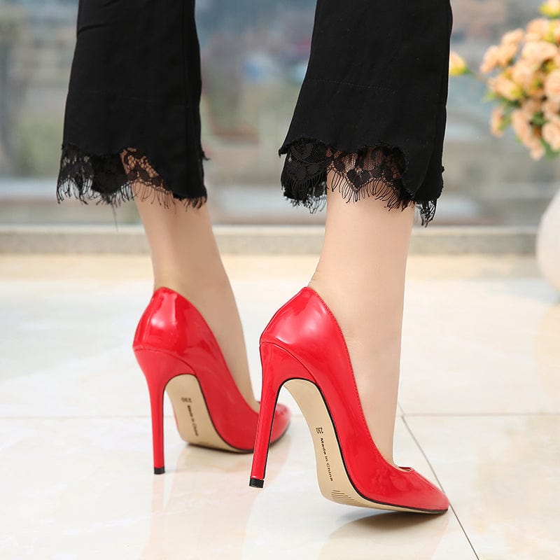 New Design High-Heeled Pointed Toe Girls Pumps Sexy Stiletto Women Office Shoes High Quality Ladies heeled Pumps