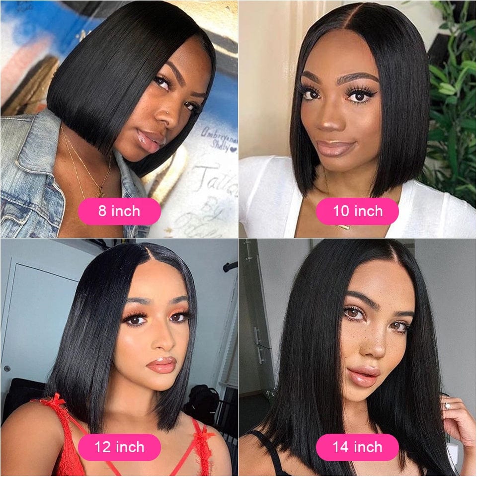 New Design Short Bob Wig Lace Front Cuticle Aligned Virgin Hair Mink Brazilian Hair Pixie Cut Human Hair Wig For Black Women