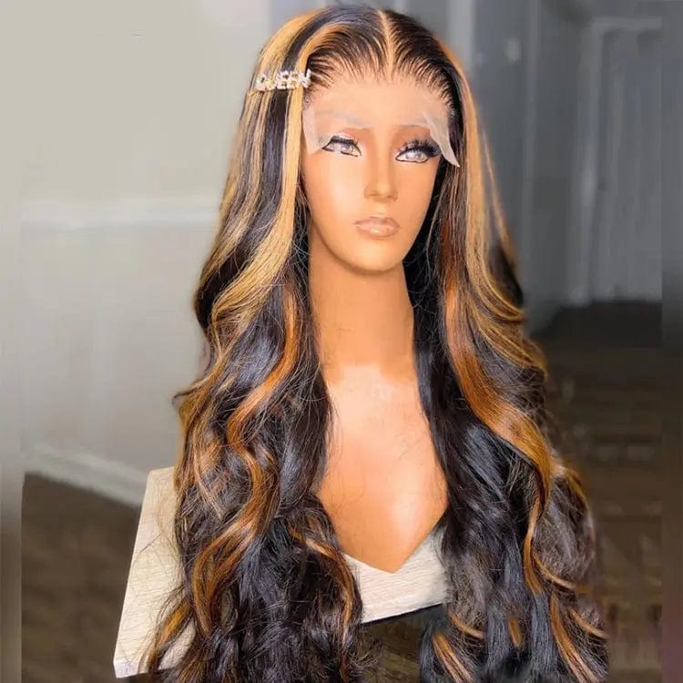 New Fashion Water Wave Wig Customized Texture Cuticle Aligned 100% Virgin Human Hair Brazilian Lace Front Wigs