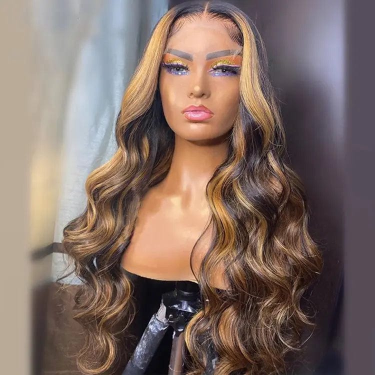 New Fashion Water Wave Wig Customized Texture Cuticle Aligned 100% Virgin Human Hair Brazilian Lace Front Wigs