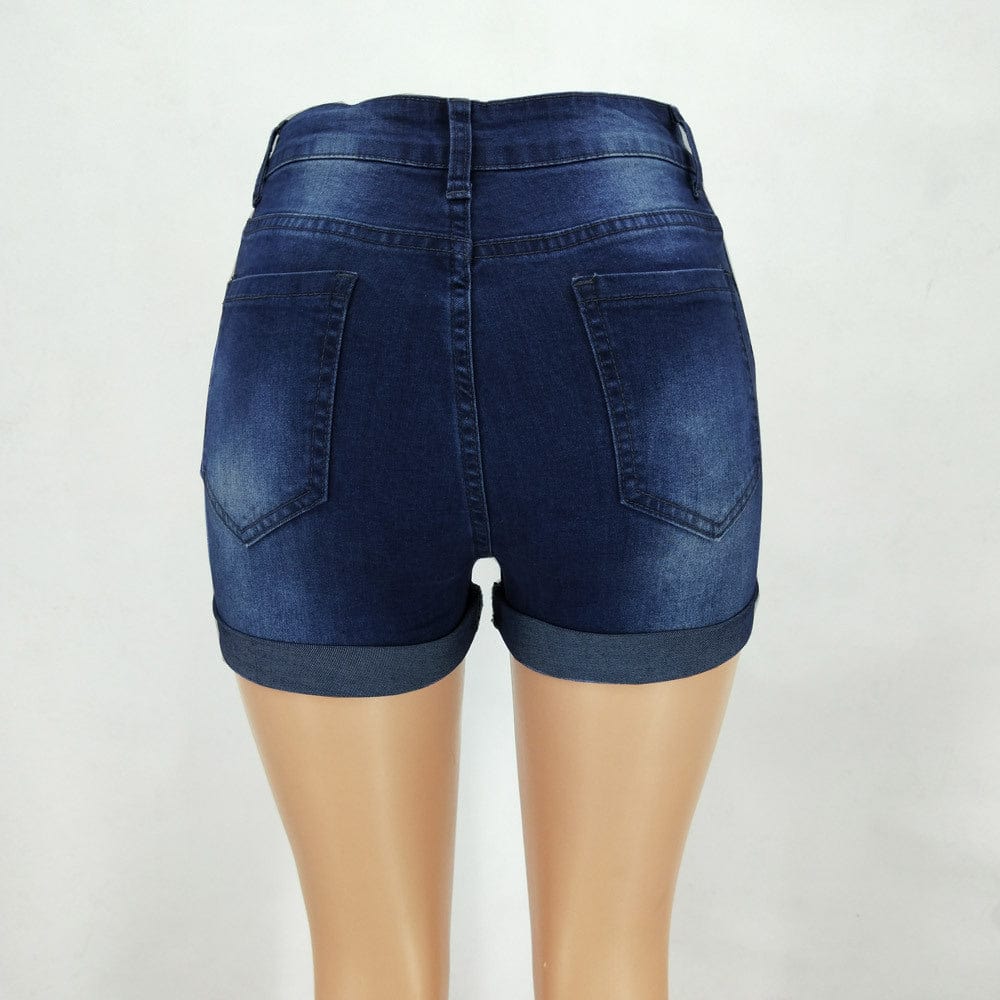 New Luxury Denim Paris Blues Ladies Private Label Fashion Short Female Garments Jeans Women Shorts