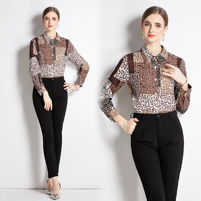 New Print Long Sleeve Shirt XC3305032