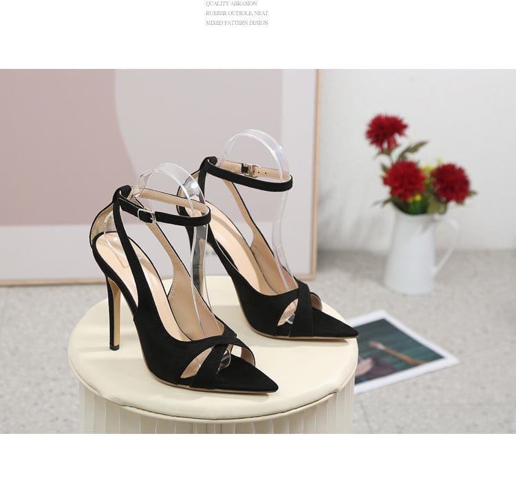 New Shoes 2023 Popular Italian Comfortable 12cm High Heel Sandals