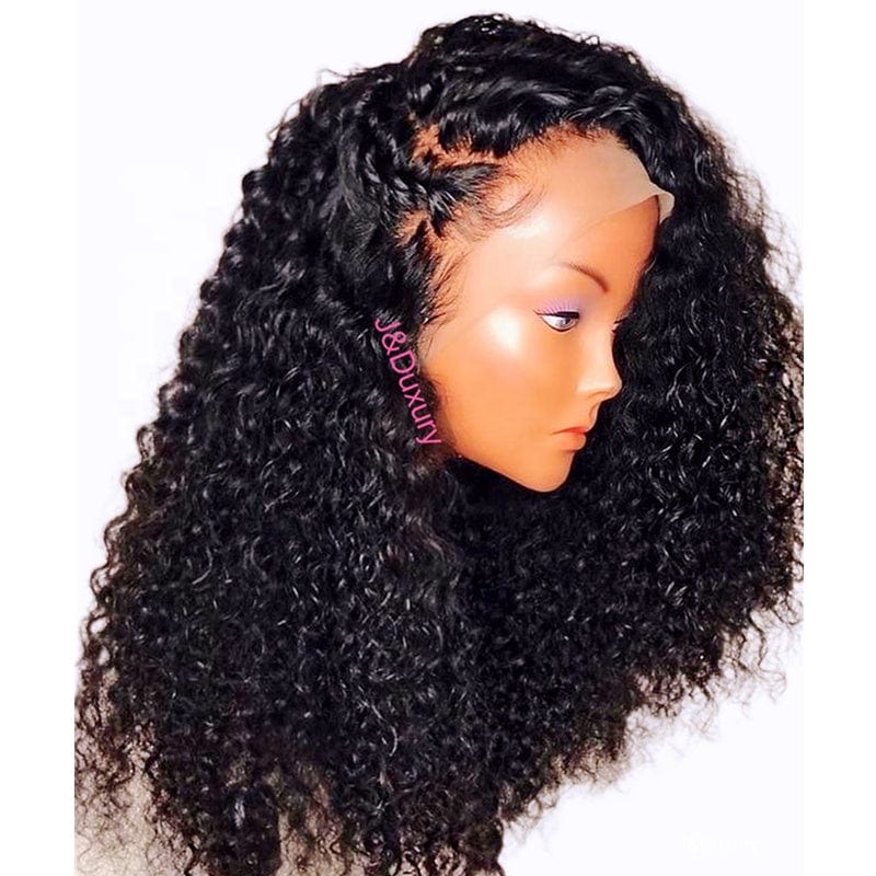 new short curly human hair  hd transparent lace front human hair wigs for black women human hair wigs 360 full lace wig