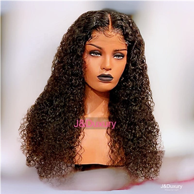 new short curly human hair  hd transparent lace front human hair wigs for black women human hair wigs 360 full lace wig