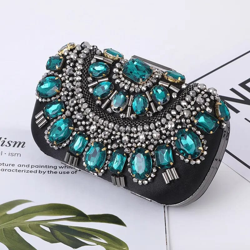 New style 2022 High Quality Ladies Handmade New Design Classy Evening Purses And Lock Catch Bags For Party Fashion Beading Bag