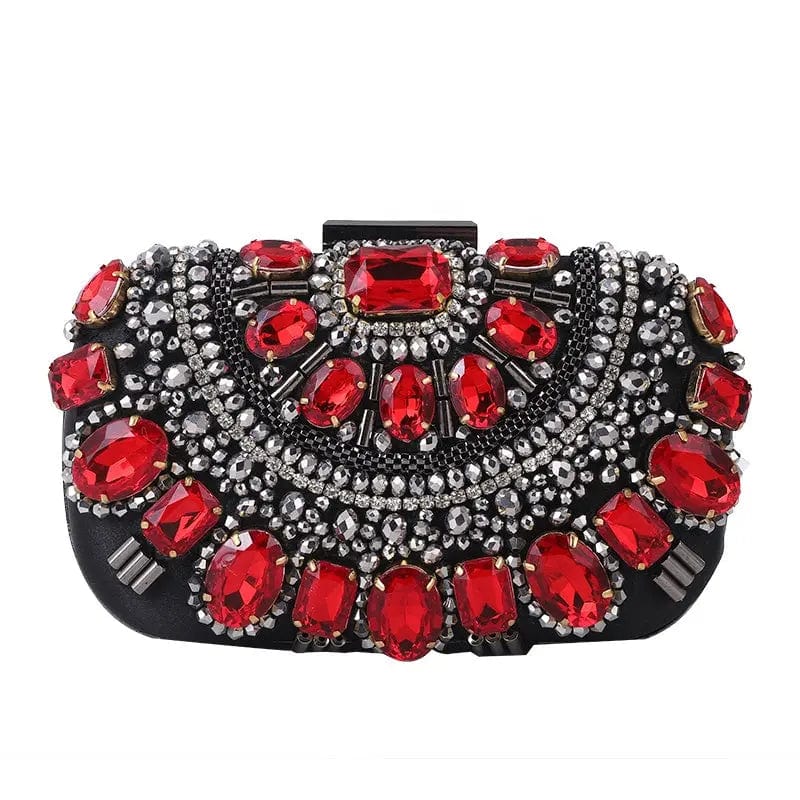 New style 2022 High Quality Ladies Handmade New Design Classy Evening Purses And Lock Catch Bags For Party Fashion Beading Bag