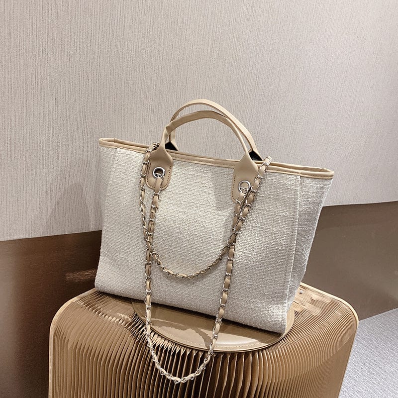 New style canvas shoulder bag fashion big handbag high quality bucket bag crossbody bag for ladies