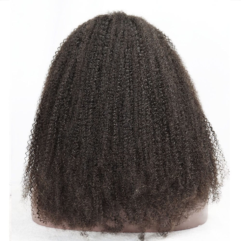 New V Part Wig Human Hair Curly,Raw Burmese Hair Glueless Thin Part Wig,U Part Wig afro kinky clip ins