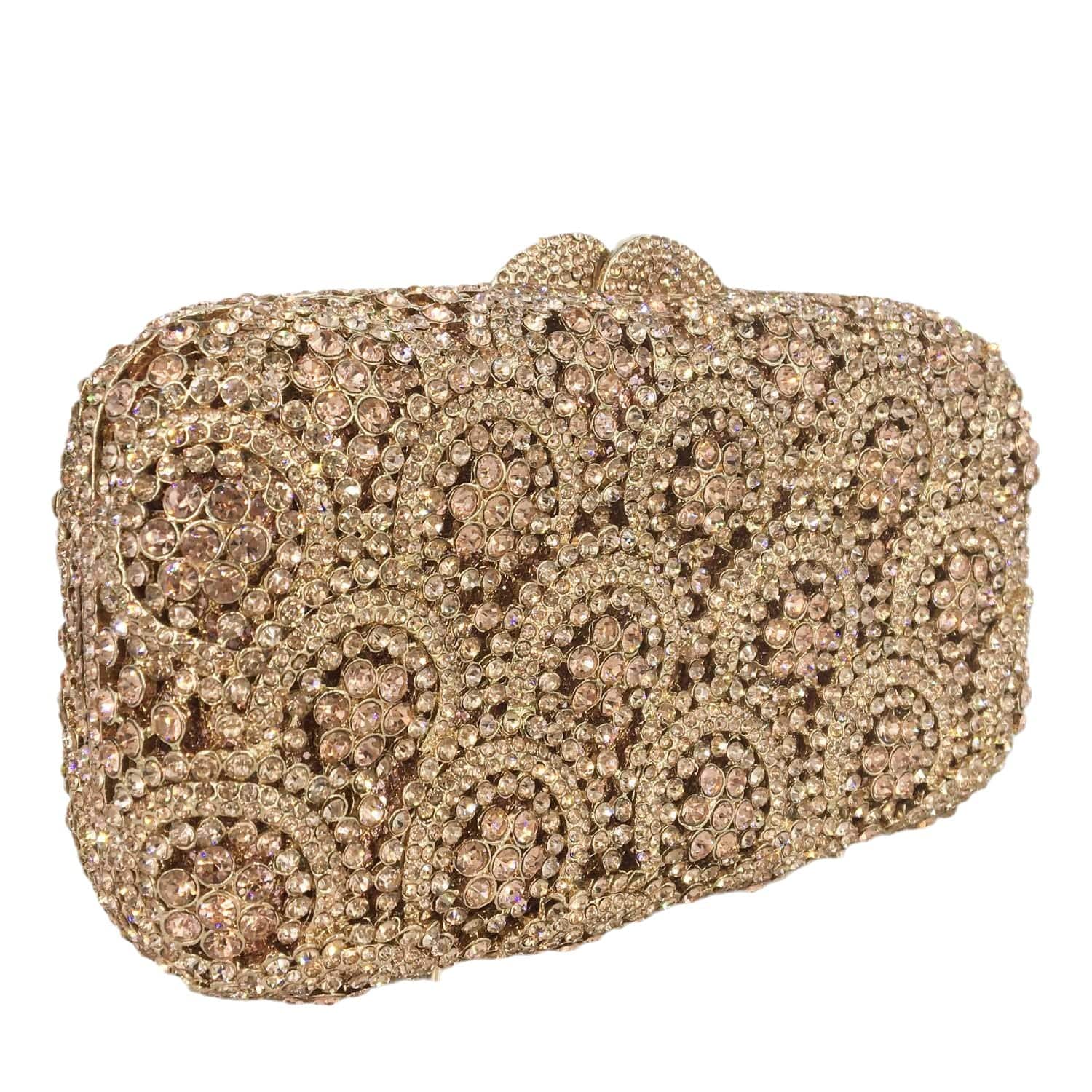 Newest Crystal Evening Bag Rhinestone Clutch Evening Bag Female Diamond Party Purse Wedding Clutch Bag