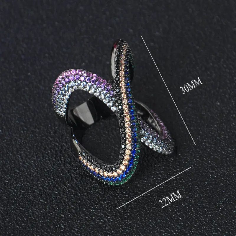 OB Jewelry Popular Black Gold Plating Women Jewelry Ring Mixtz Zircon Cross Finger Ring For Women Amazon Ebay