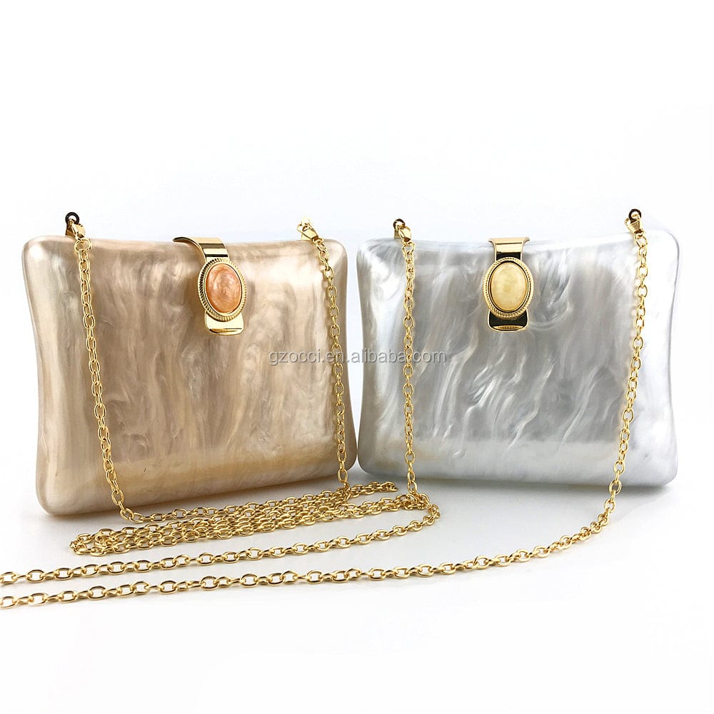 OC4121 China supplier online shop wholesale women evening acrylic bags