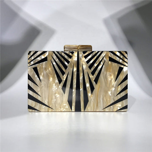 OC4180 Guangzhou Occi Factory Wholesale Fashion Clutch Bag Acrylic For Women