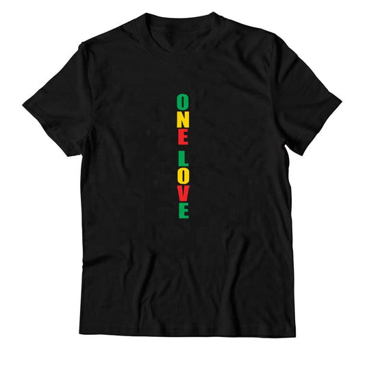 One Love Rasta Reggae Tee-Shirt Retro Gothic T Shirt Emo Punk Fashionable Tops Japanese T Shirts Hippie Goth Tshirts