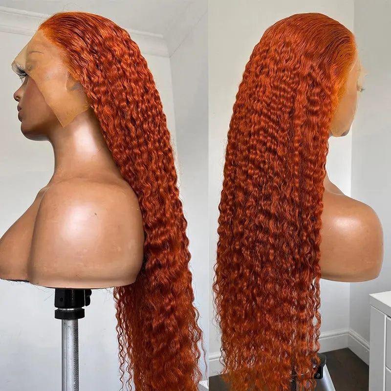 Orange 13x4 Lace Front Wig