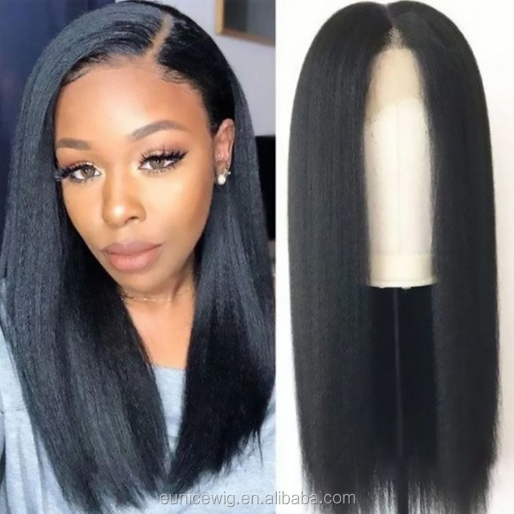 perruque lace frontal 360 kinky straight brazilian hair wig wholesale cheap 100% cuticle aligined human hair 360 frontal wigs