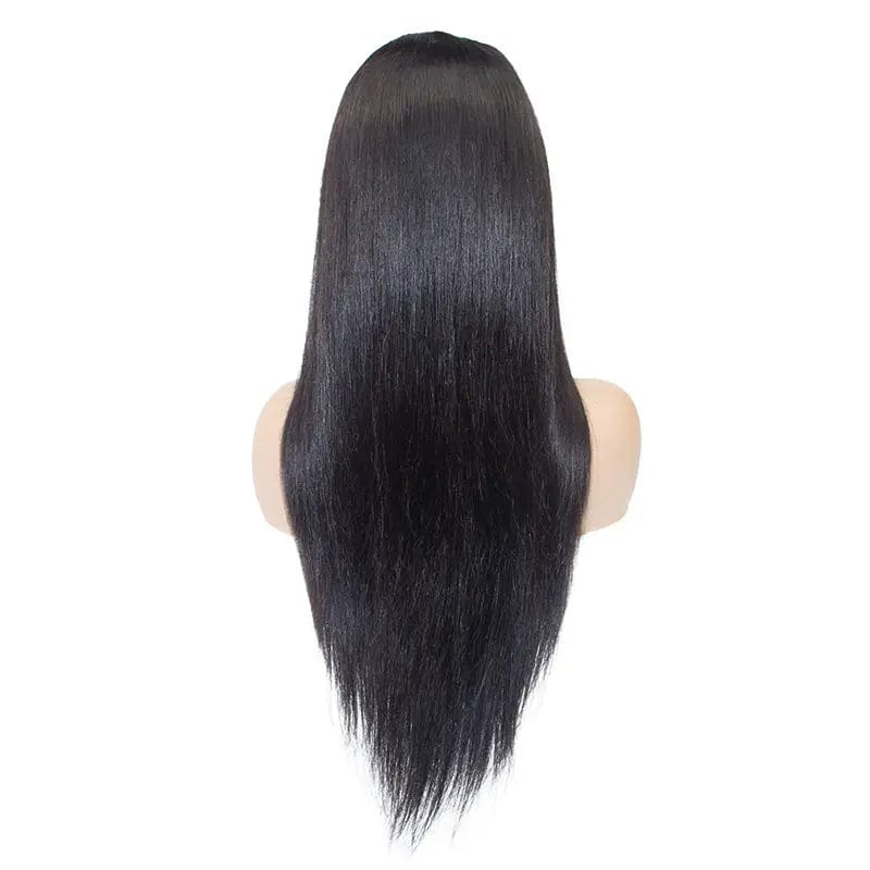 Peruvian Lace Front Wigs Natural Straight Full Cuticle Human Hair Wig For Black Women Glueless Cuticle Aligned Lace Frontal Wigs