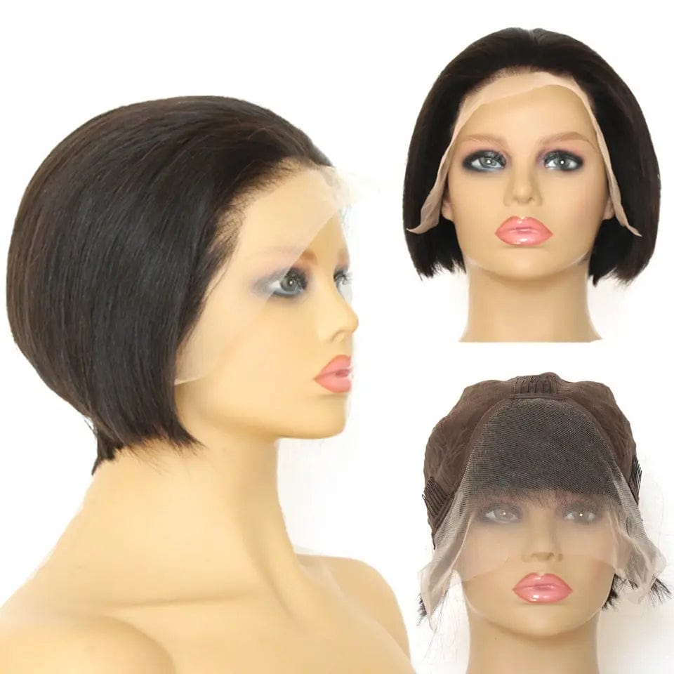 Pixie human hair wig brazilian