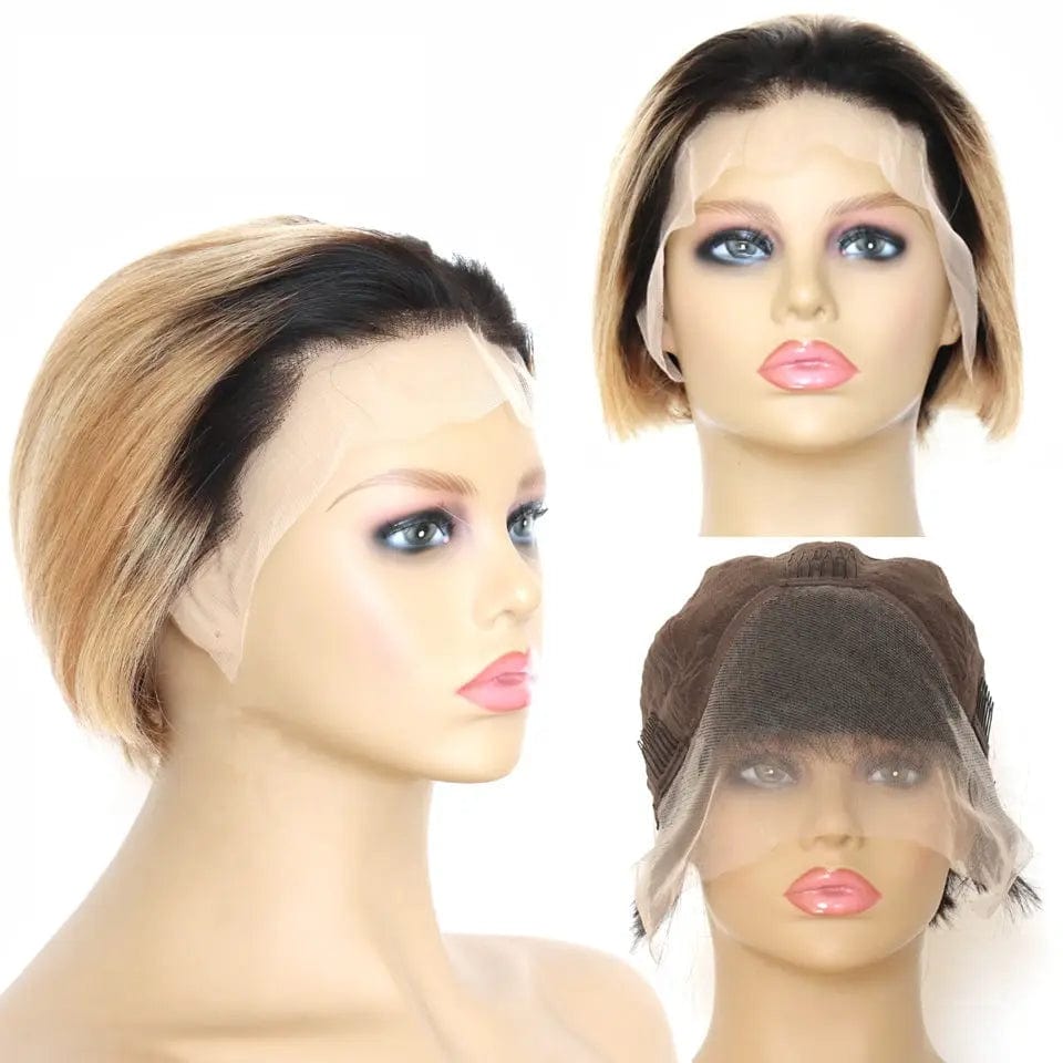 Pixie human hair wig brazilian