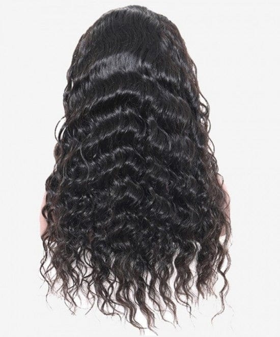 Pre-Made Scalp Glueless 13x6 Lace Frontgal Wis Human Hair With Pre Plucked Baby Hair Brazilian Loose Wave High Density