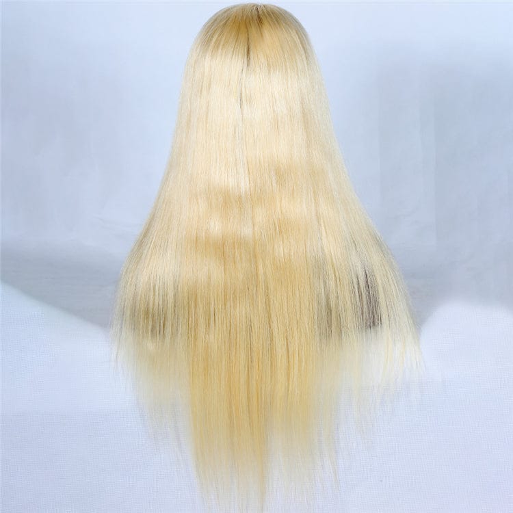 Premier Wig Chinese Virgin Hair cutical aligned virgin hair Glueless 613 Blonde HD Full Lace Wig Human Hair Free shipping