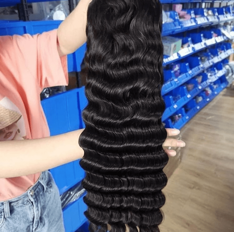 Raw hair deep wave Wig Lace Frontal  Human Hair Wigs Pre Plucked For Women Sunlight Virgin brazilian loose deep  Human Hair Wigs